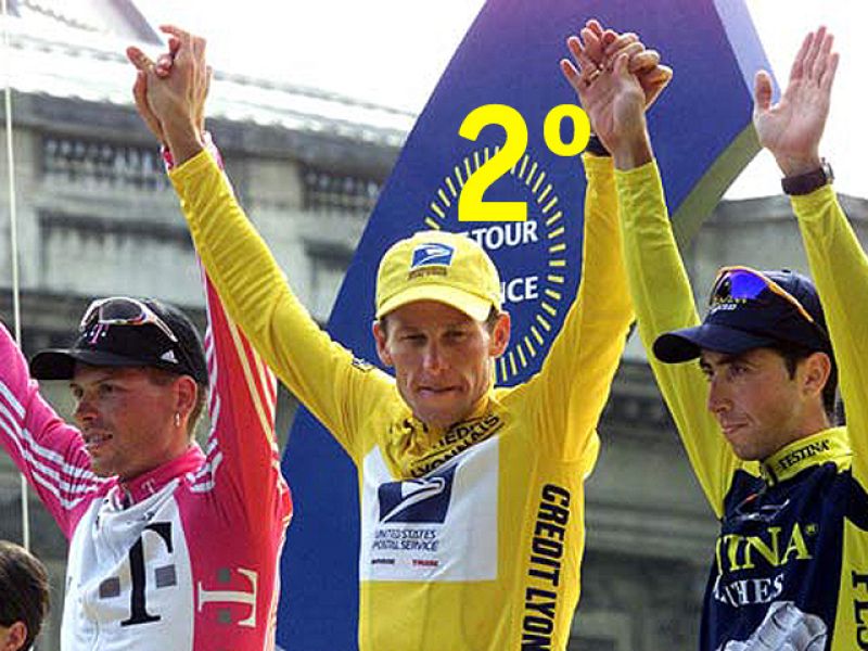 Armstrong logra su segundo Tour - Tour de Francia | Ver