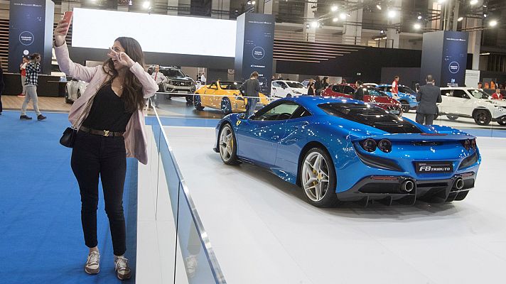 Telediario 1 - Centenario del Salón del Automóvil de Barcelona