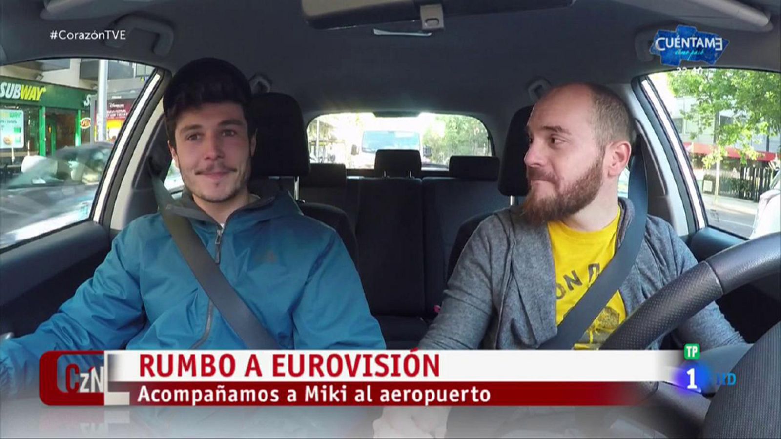 Corazón - Con poco equipaje y sin amuletos, así ha preparado Miki su vuelo a Tel Aviv