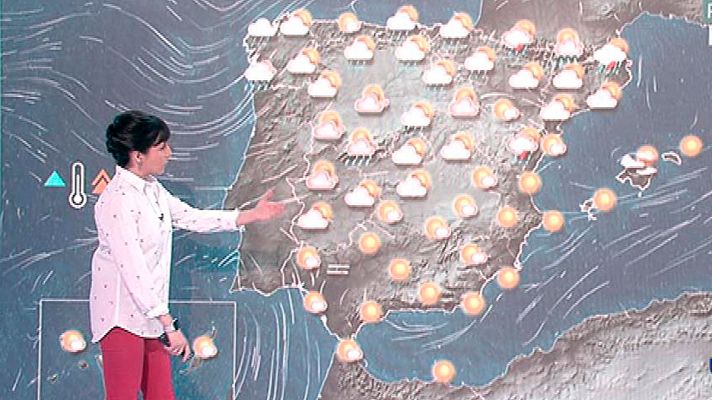 El tiempo - Temperaturas en aumento generalizado en la Península y Baleares