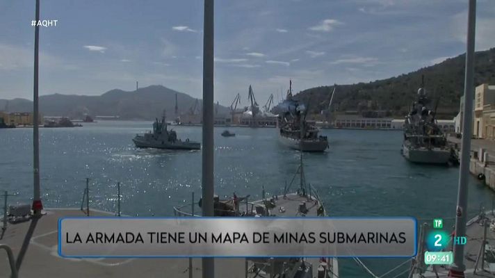 Aquí hay trabajo - Los trabajadores de un cazaminas