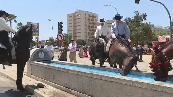Telediario 1 - Temperaturas de verano este fin de semana en España