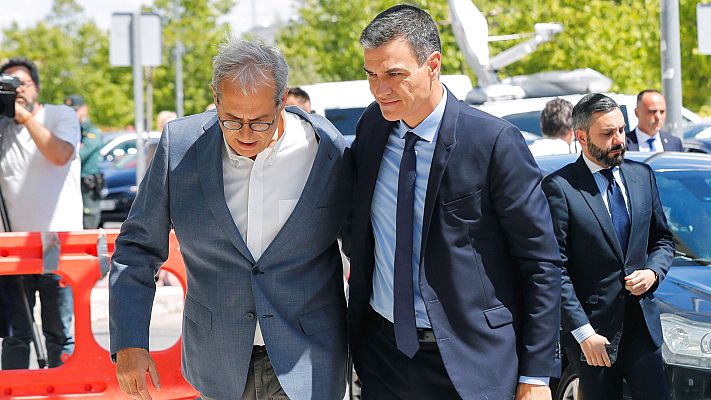 Informativo 24h - Sánchez dice adiós a Rubalcaba: "Todos, España y el PSOE estaremos siempre en deuda contigo"