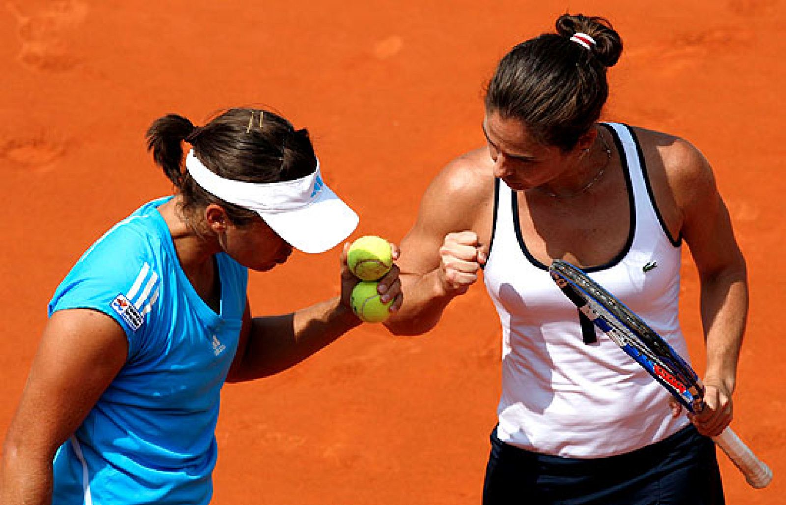 Anabel Medina y Virginia Ruano buscarán el único título que el tenis español tiene a la mano este año en Roland Garros en la final de dobles.