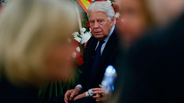 Informativo 24h - Felipe González: "Rubalcaba era el político con más capacidad, más inteligencia, de la política española"