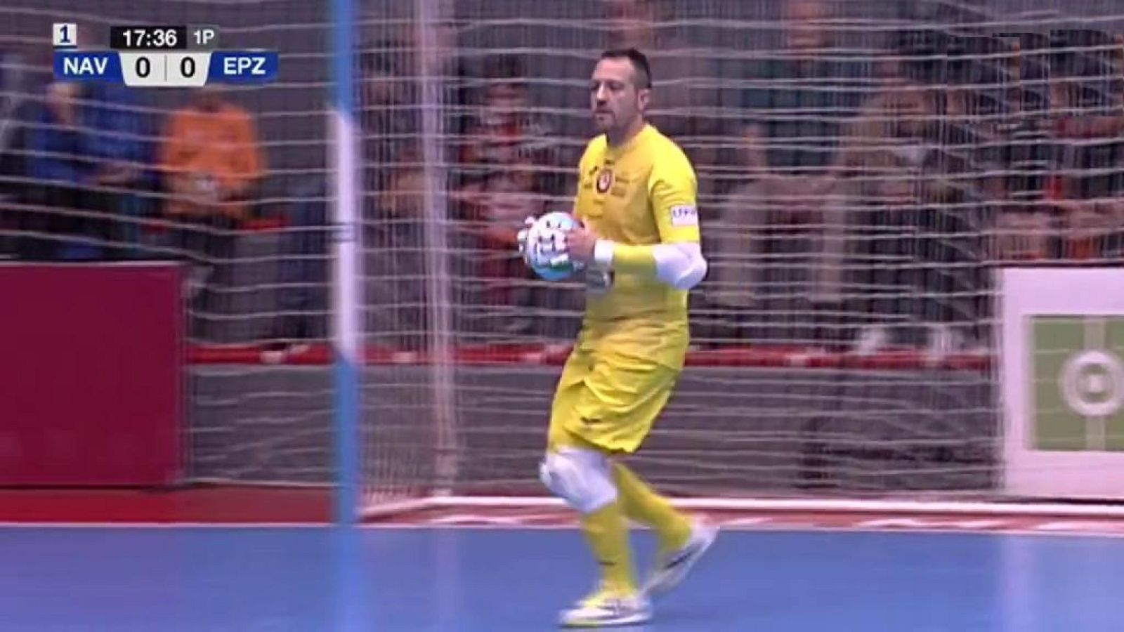 Fútbol Sala - Liga Nacional Playoff 1/4 Final. 1º Partido: Aspil Vidal Ribera de Navarra - El Pozo Murcia - ver ahora