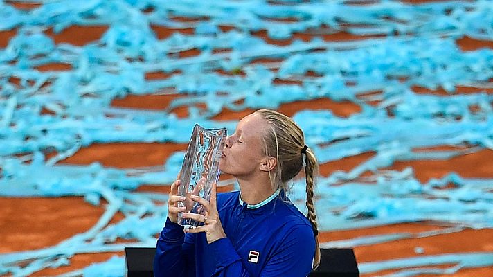 Madrid Open de Tenis - Kiki Bertens se corona impecable reina de Madrid y deja a Halep sin el número uno