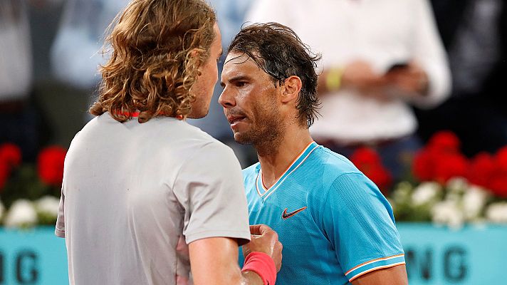 Madrid Open de Tenis - Tsitsipas elimina a Nadal en Madrid