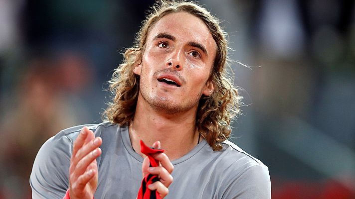Madrid Open de Tenis - Tsitsipas: "Ha sido una de las victorias más difíciles de mi vida"