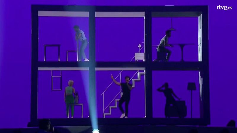 Eurovisin 2019 - Primer pase del segundo ensayo de Miki