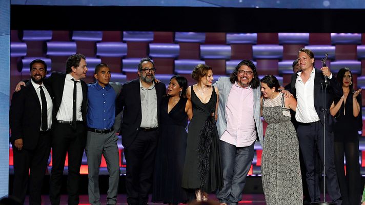 Telediario 1 - La mexicana 'Roma', de Alfonso Cuarón, triunfa en los Premios Platino 2019
