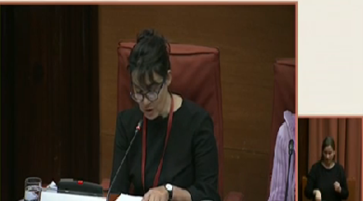 En lengua de signos - Volem Signar i Escoltar en el Parlament
