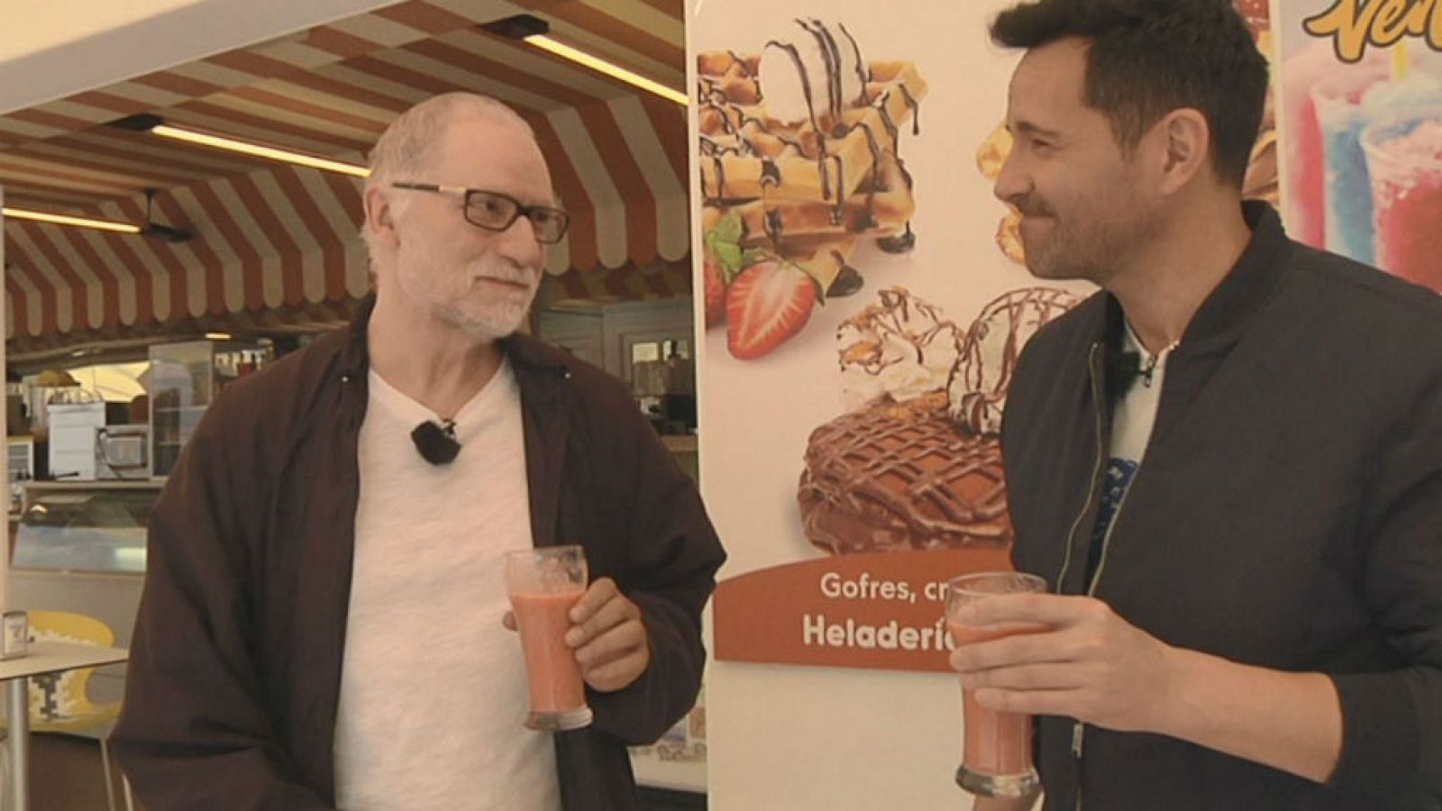 El actor Nacho Novo en Aquí la tierra