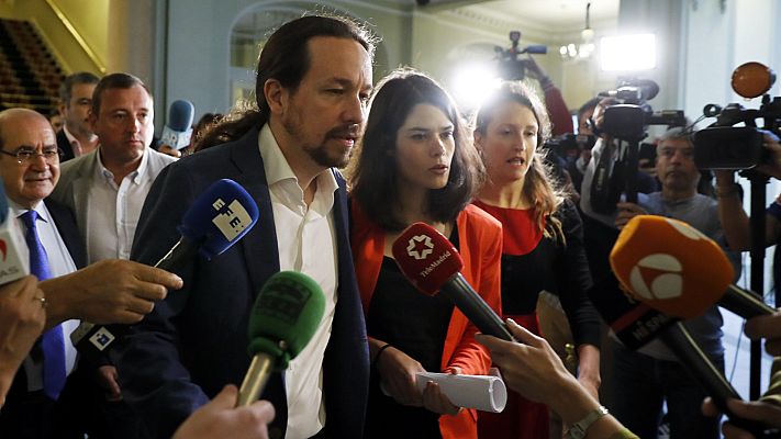Telediario 1 - Pablo Iglesias está "convencido" de que PSOE y Unidas Podemos van a "gobernar juntos"