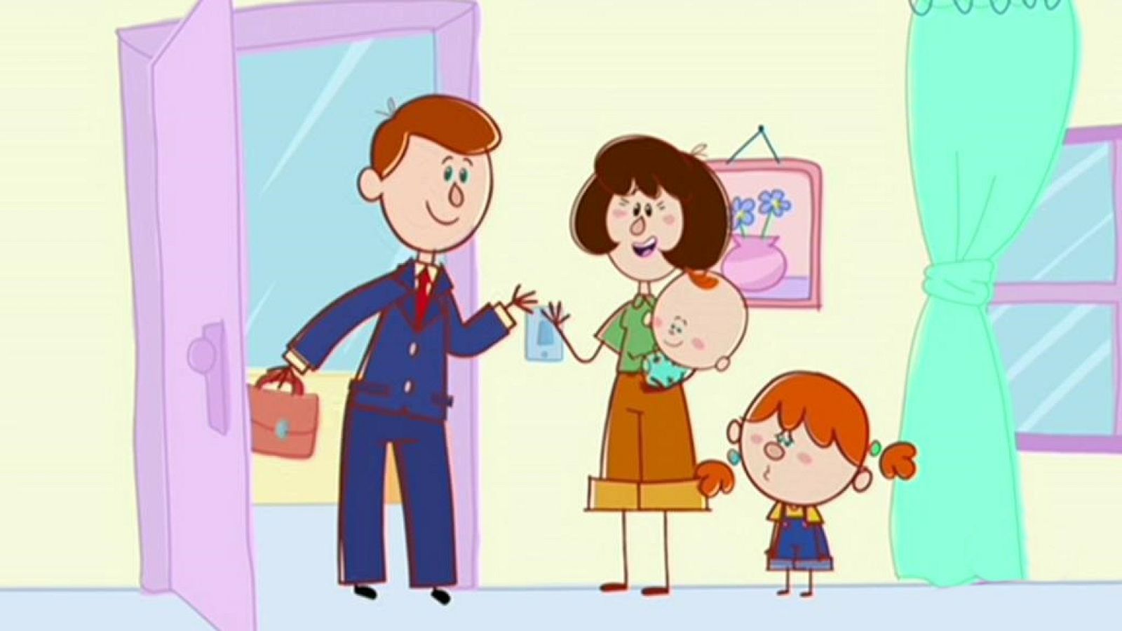 Echo de menos a papá - El diario de Mika | Ver