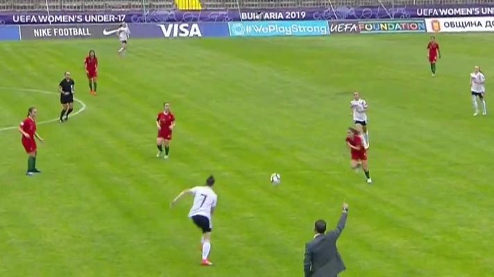 Fútbol - Cto. de Europa sub17 Femenino 1ªSemifinal: Alemania-Portugal