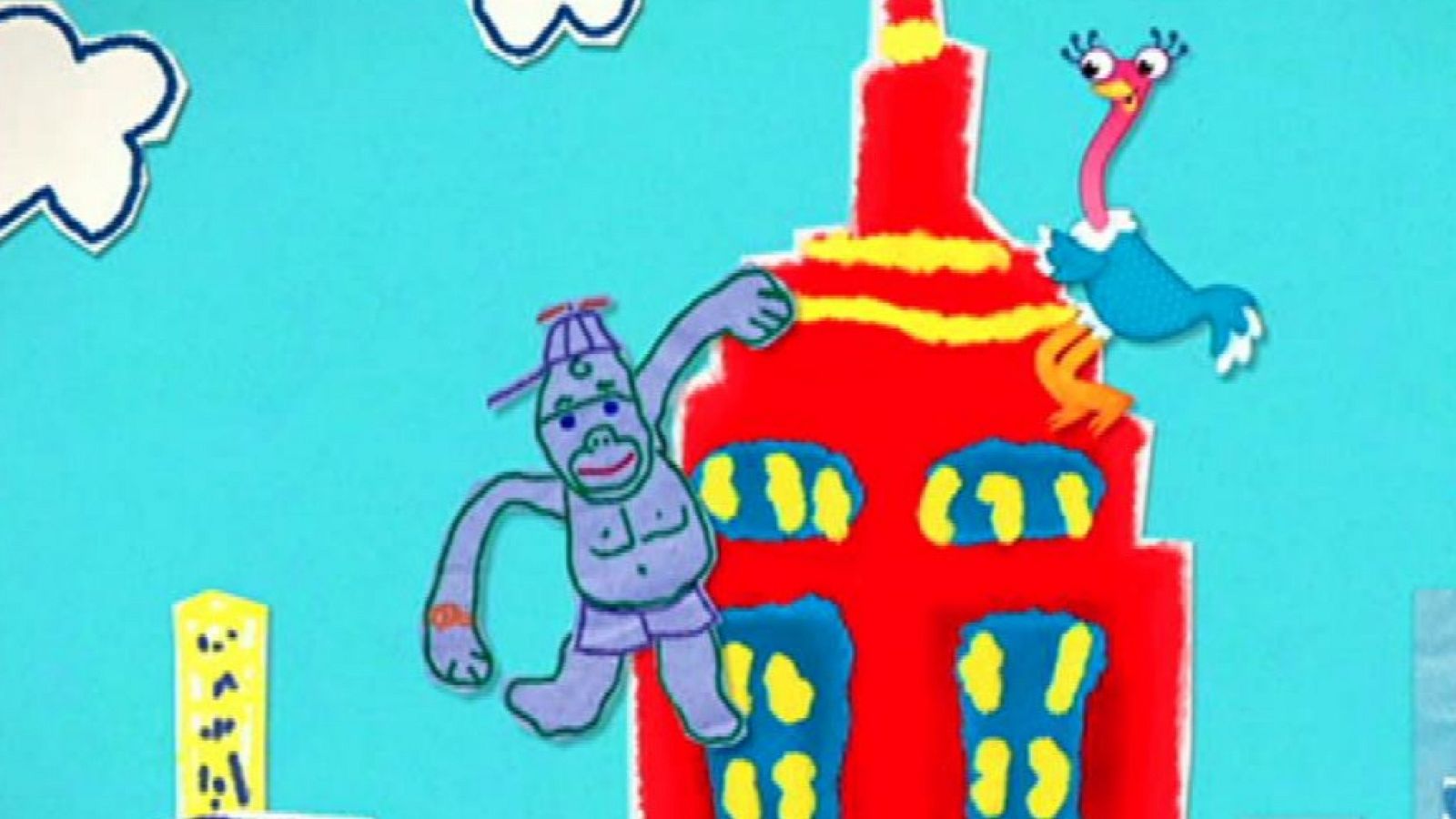 Olive conoce a Keith Kong - Olive la pequeña avestruz | Ver