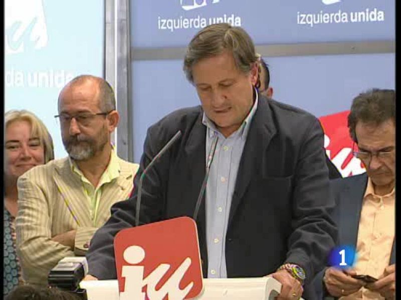 IU, satisfecha con los resultados de las europeas | Ver