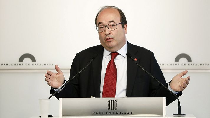 Telediario 1 - ERC votará 'no' a la designación de Iceta como senador por Cataluña