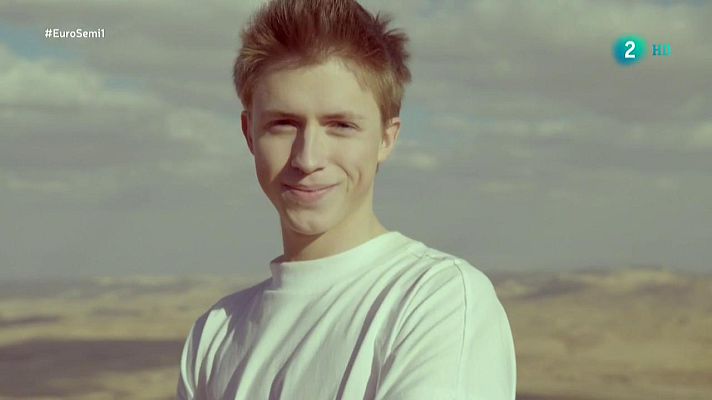 Eurovisión - Postal de Bélgica