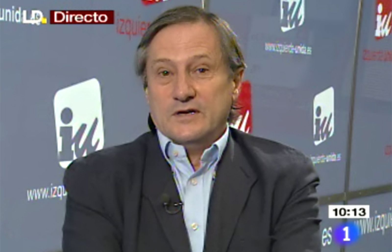 Willy Meyer muestra una "moderada satisfacción" con los resultados