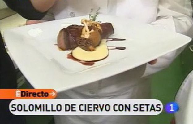 RTVE Cocina - Solomillo de ciervo con setas