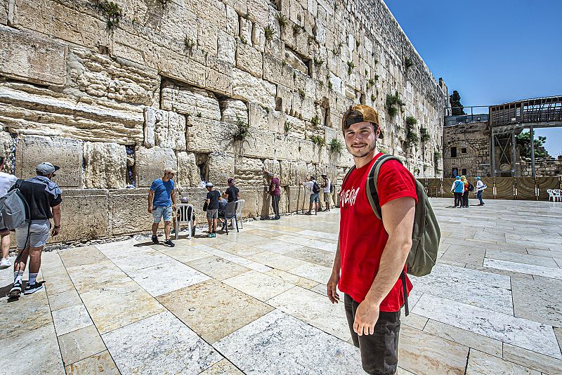 Eurovisin 2019 - Miki visita la Torre de David, en Salto Sepulcro y el Muro de las lamentaciones de Jerusaln
