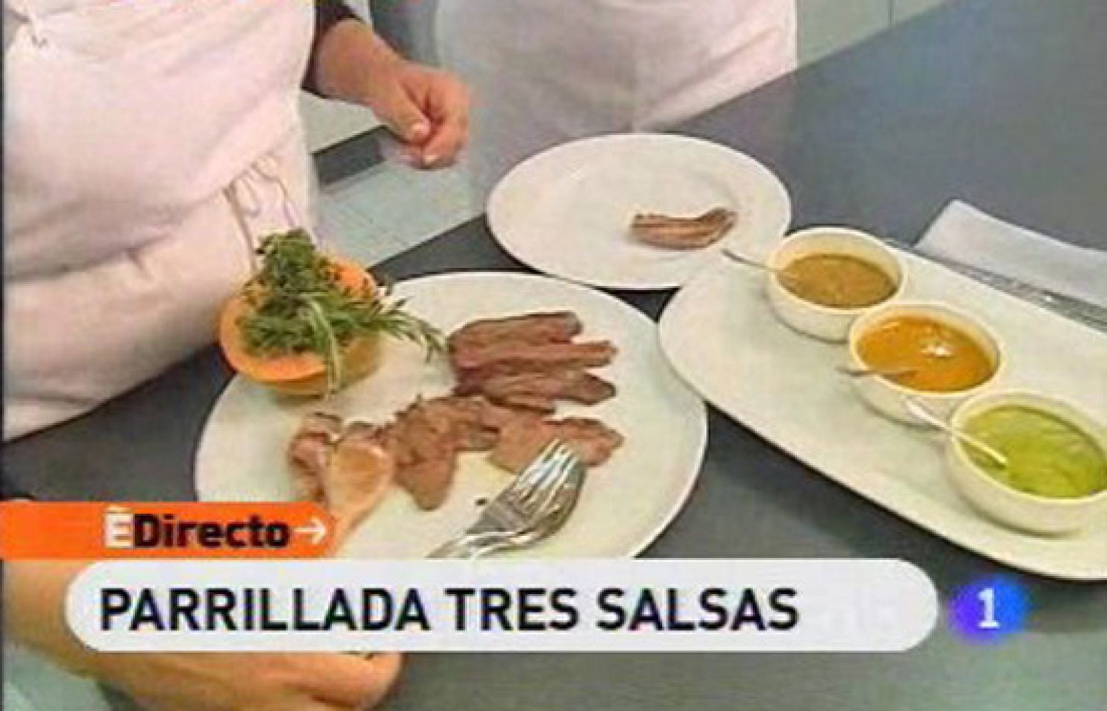 España Directo - Parrillada tres salsas - RTVE Cocina | Ver