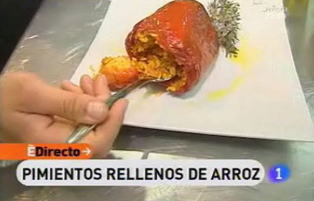 RTVE Cocina - Pimientos rellenos de arroz