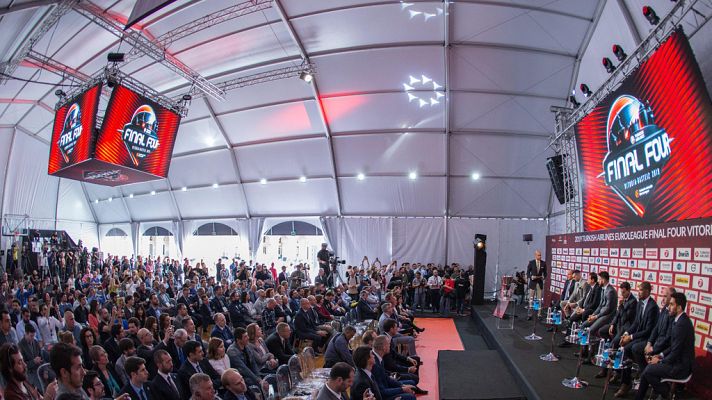 Telediario 1 - Vitoria, lista para la Final Four