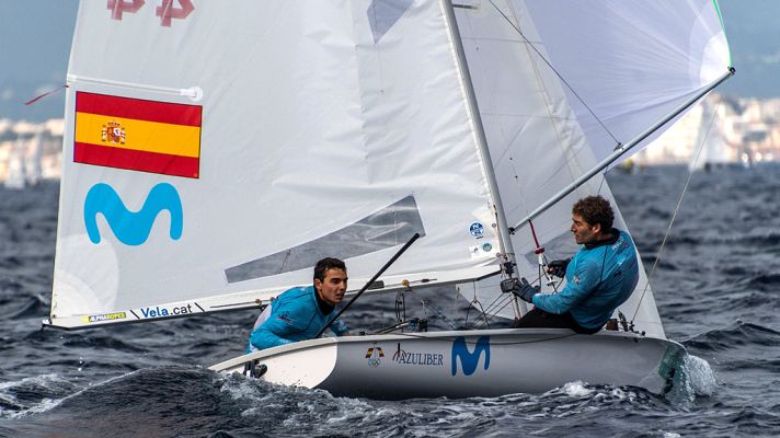 Telediario 1 - Xammar y Rodríguez, subcampeones de Europa en 470