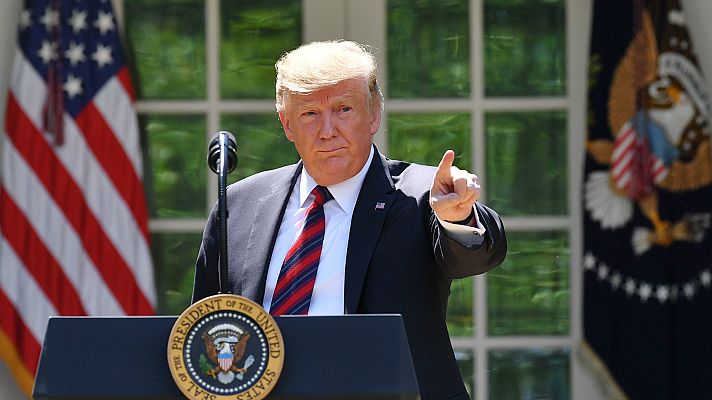 Telediario 1 - Trump presenta un sistema migratorio basado en el "mérito"