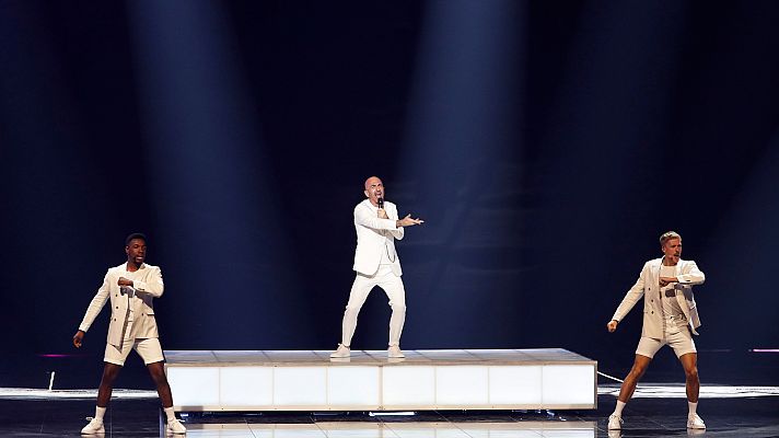 Eurovisión - San Marino: Serhat canta "Say na na na"