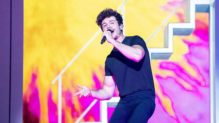 Eurovisión - Miki canta "La Venda" en Tel Aviv 2019