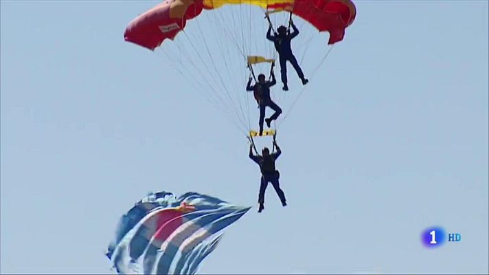 Telediario 1 - El festival aéreo más espectacular de los que organiza el Ejército