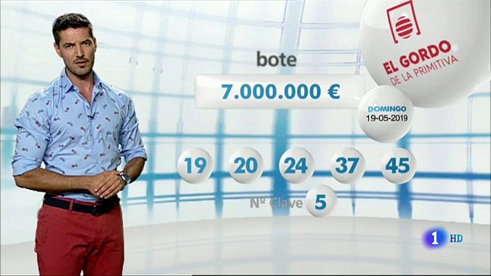 Loterías - El Gordo de la Primitiva - 19/05/19