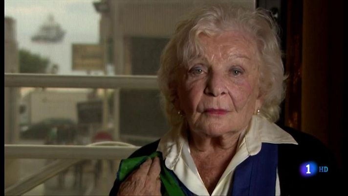 Telediario 1 - Pañuelos verdes sobre la alfombra roja de Cannes