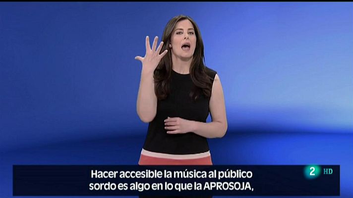 En lengua de signos - Tu voz en mis manos