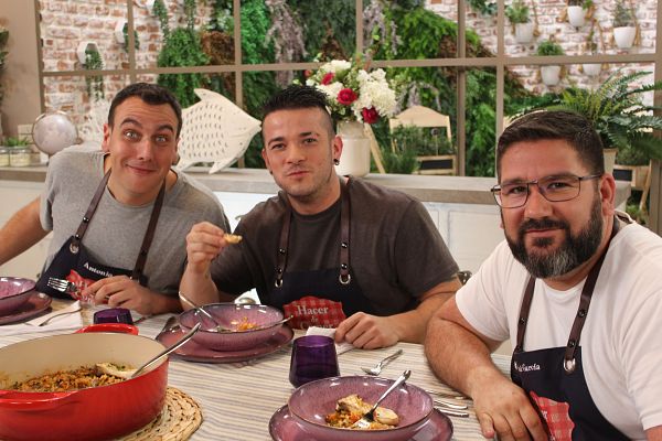 Hacer de comer - Arroz con setas y ventresca de atún al horno