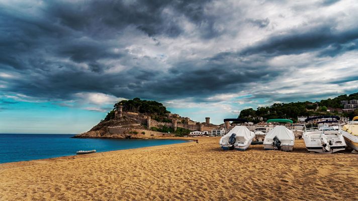 El tiempo - Precipitaciones en el norte del País Vasco, Navarra y noreste de Cataluña