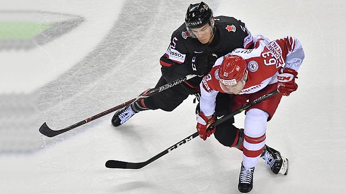 Hockey sobre hielo - Cto. del Mundo Masculino 2019: Canadá-Dinamarca