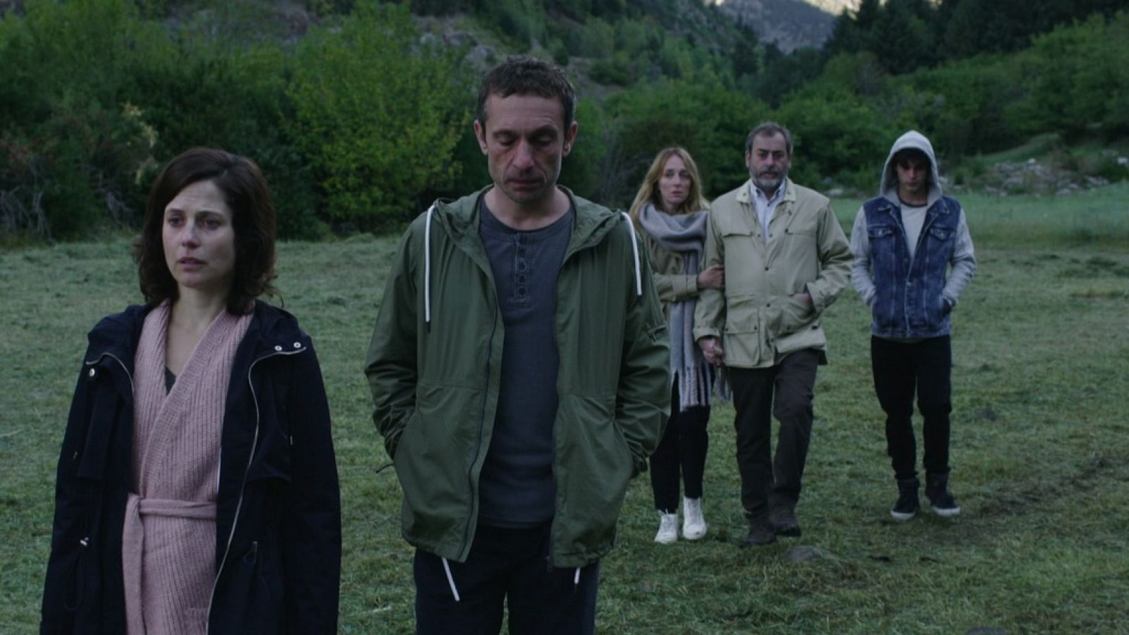 La Caza. Monteperdido - Las familias afectadas despiden a Ana