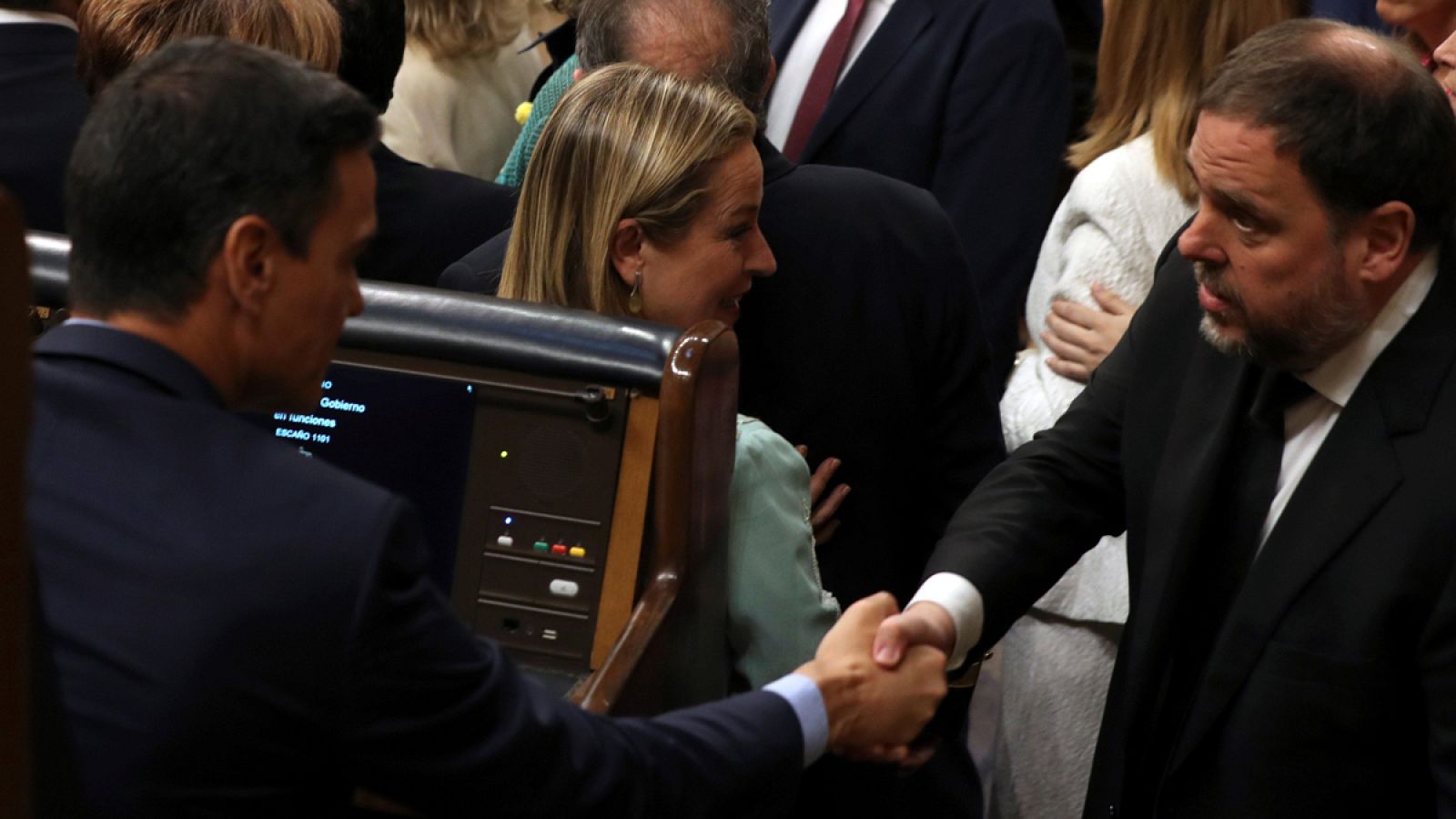 Así fue una jornada de constitución del Congreso con imágenes nunca vistas