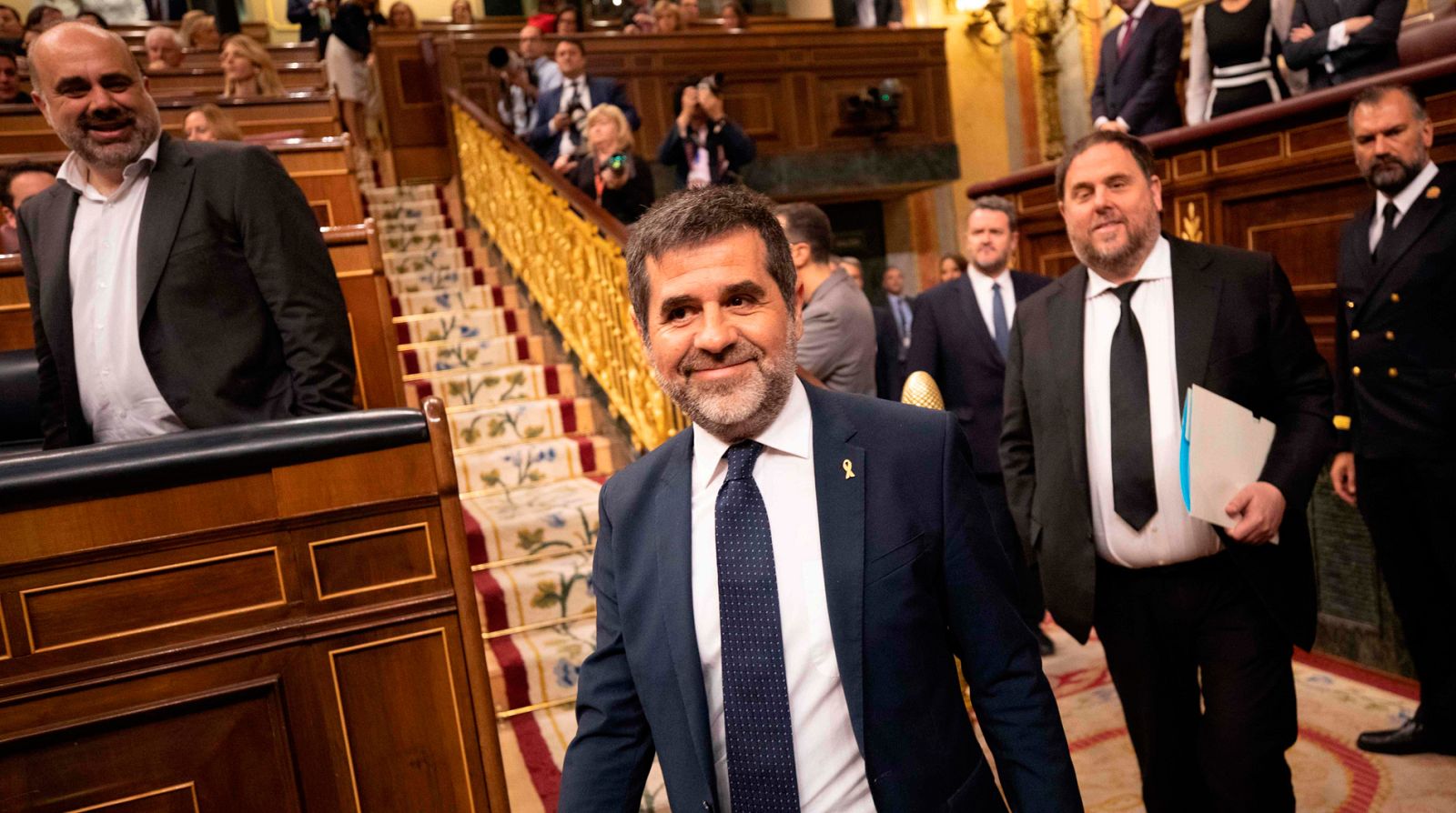 La Mesa del Congreso abordará la suspensión de los diputados independentistas presos