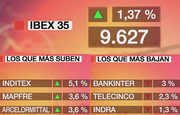  - El Ibex sube un 1,37%