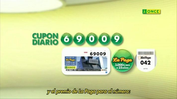 Sorteos ONCE - Sorteo ONCE - 22/05/19