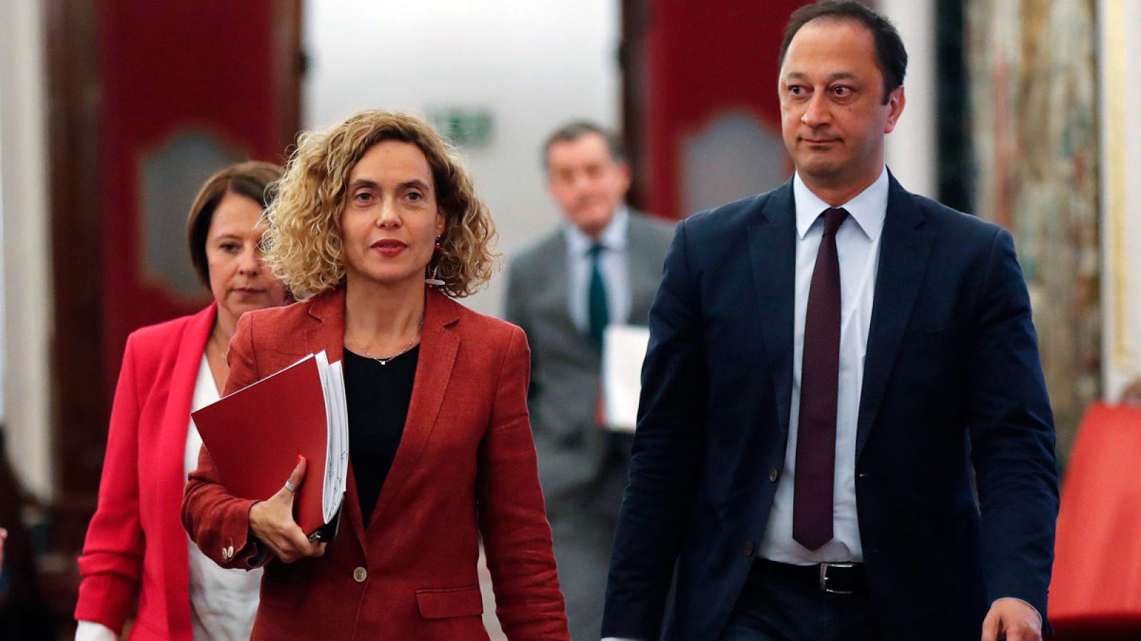 Batet aplaza a este viernes la decisión sobre la suspensión de los diputados presos