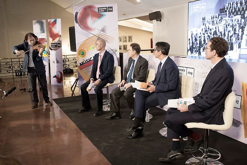 La OCRTVE presenta a su nuevo director Pablo Gonzalez