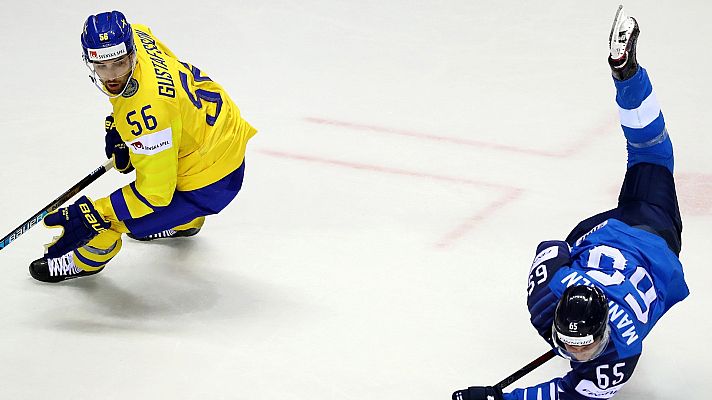 Hockey sobre hielo - Cto. Mundo Masculino 2019: 1/4 de final:  Finlandia-Suecia