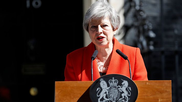 Informativo 24h - Theresa May anuncia que dimitirá el 7 de junio